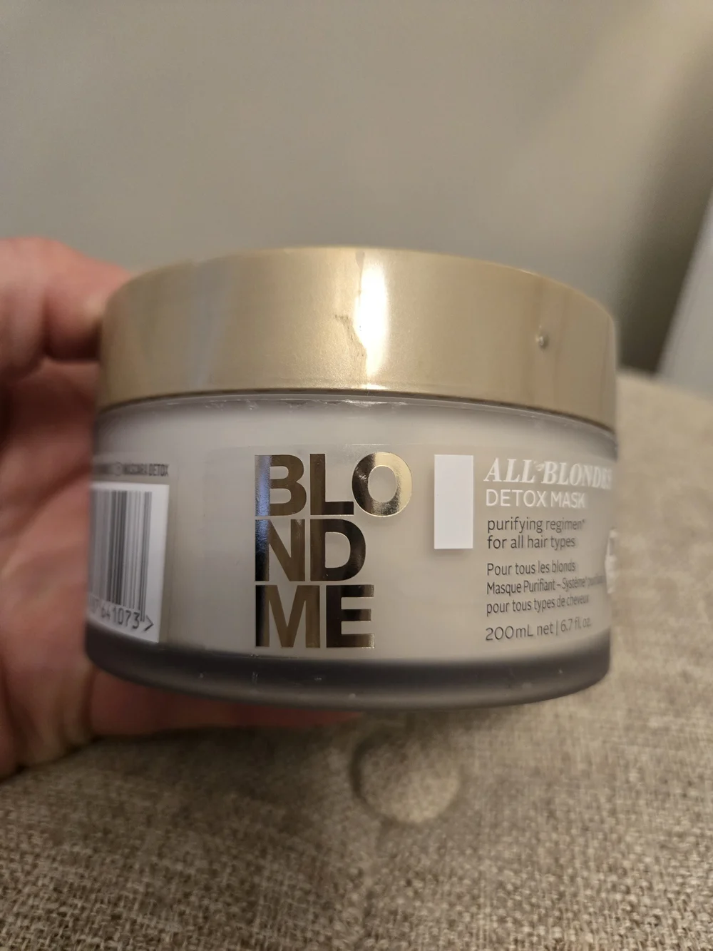All Blondes Detox Mask – Gold/Beige